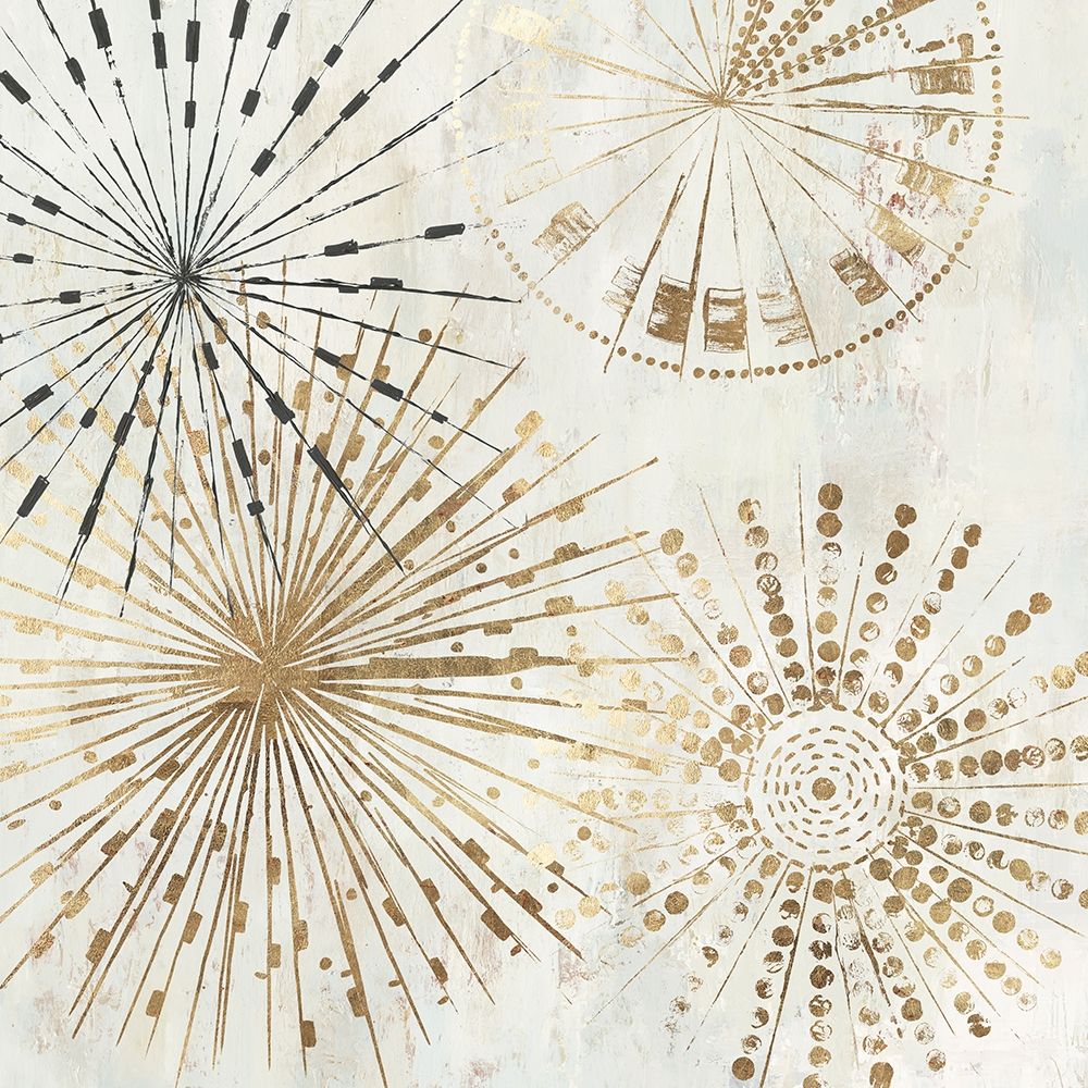 Golden Stars II art print by Tom Reeves for $57.95 CAD