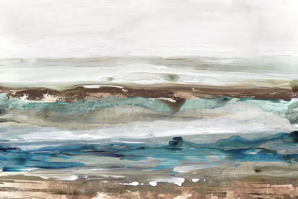 Waves Crashes art print by Tom Reeves for $57.95 CAD