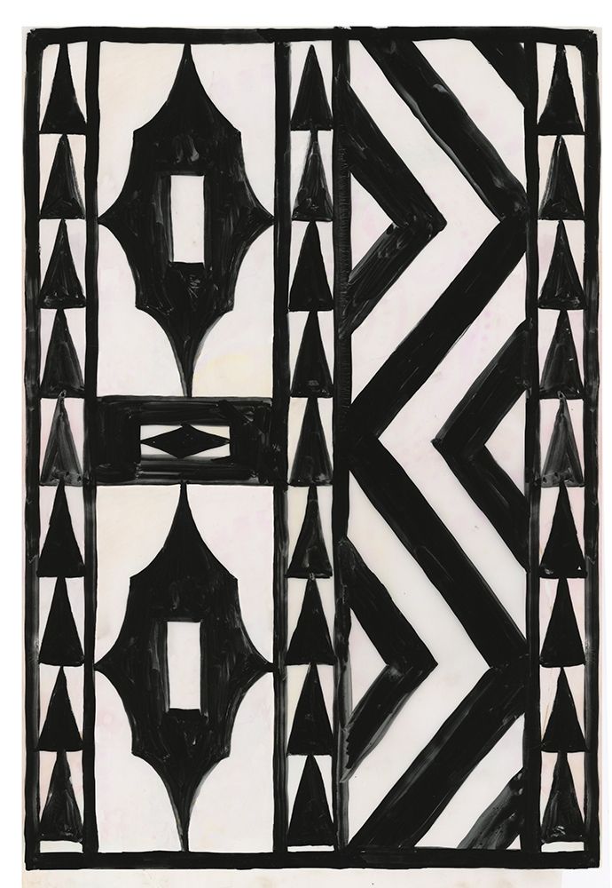 Zig Zag Print art print by Tom Reeves for $57.95 CAD