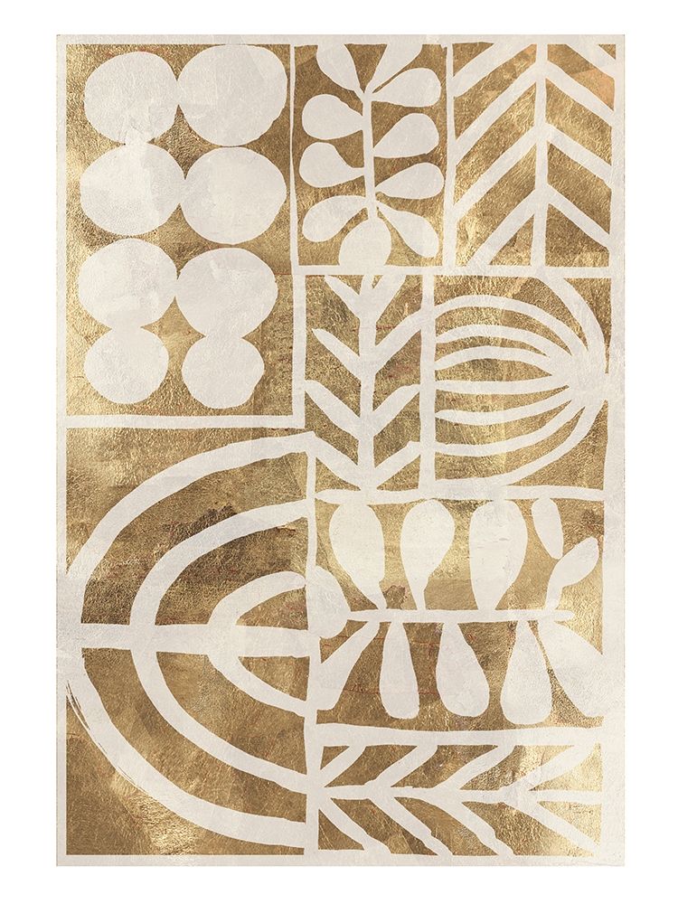 Botanic Print Beige art print by Tom Reeves for $57.95 CAD