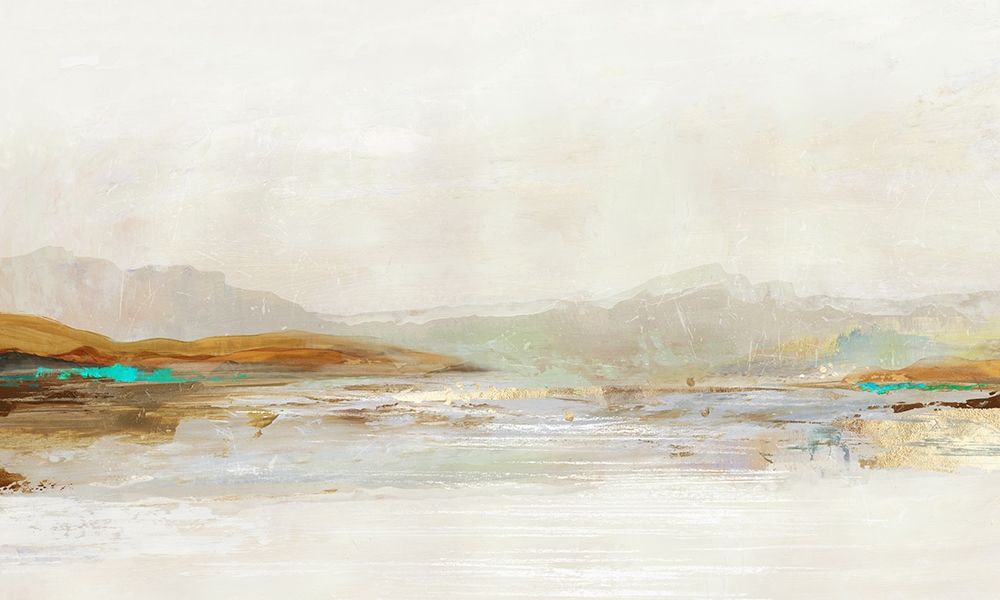 Lake in the Fog art print by Tom Reeves for $57.95 CAD