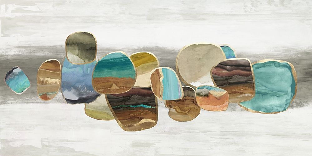 Glided Stones I art print by Tom Reeves for $57.95 CAD
