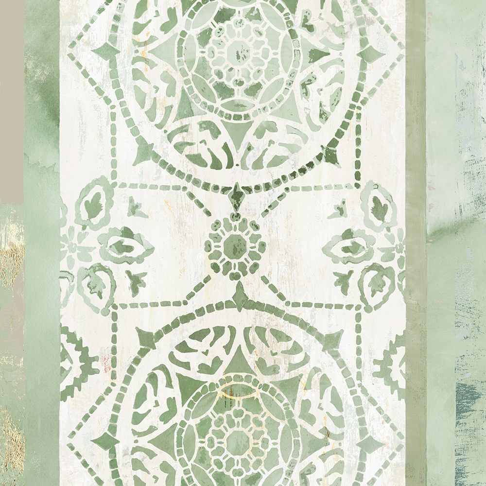 Olive Green Pattern art print by Tom Reeves for $57.95 CAD