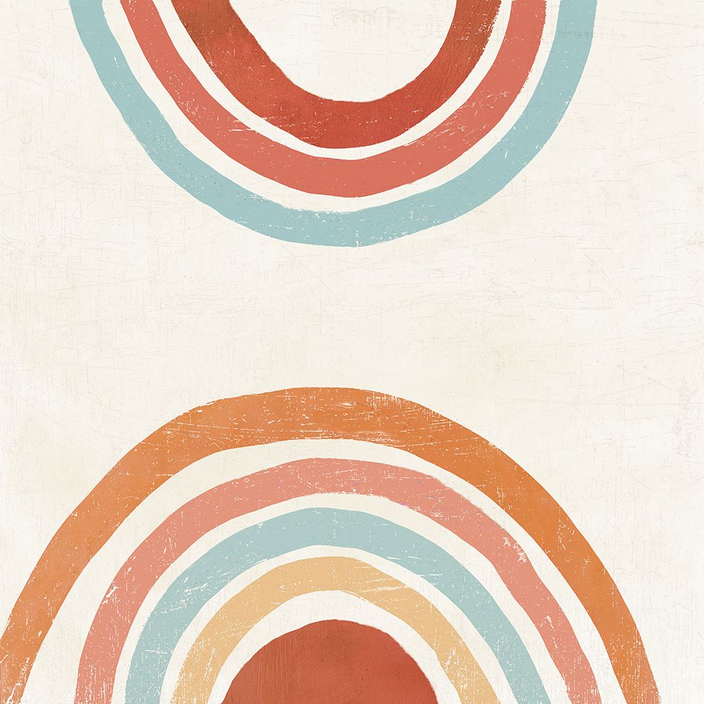 Rainbow Hills II art print by Tom Reeves for $57.95 CAD