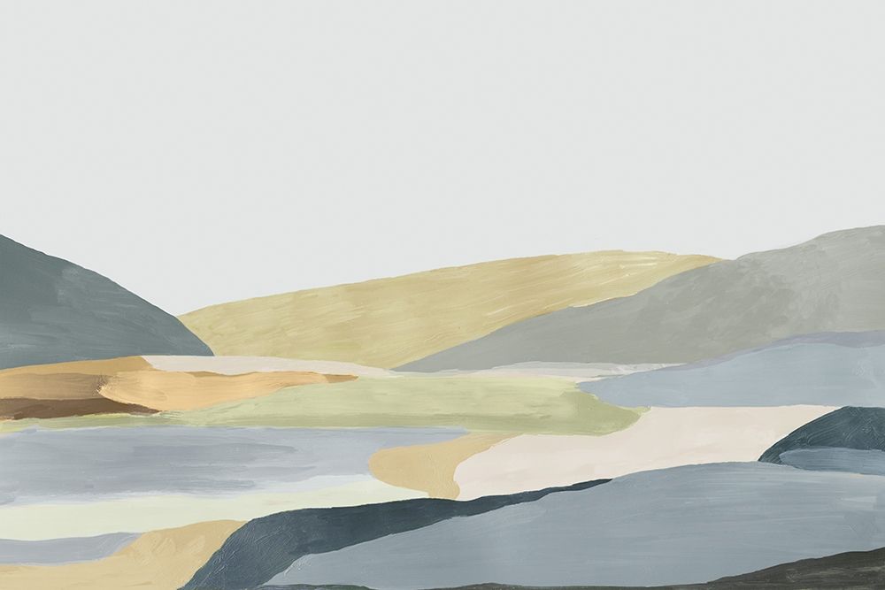 Warm Hills II art print by Tom Reeves for $57.95 CAD