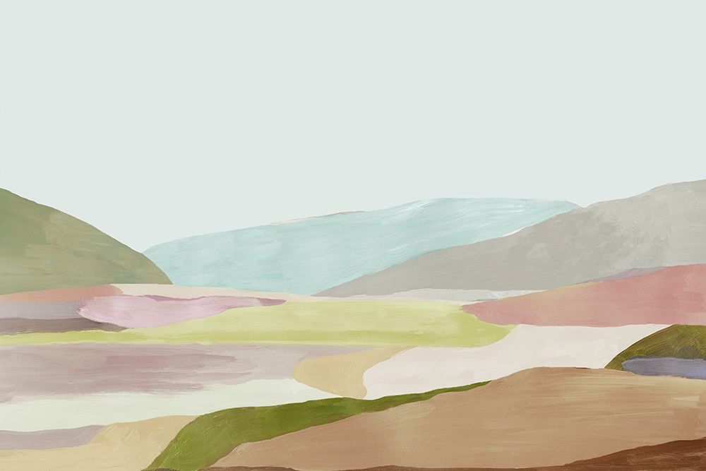 Hills of Light I art print by Tom Reeves for $57.95 CAD