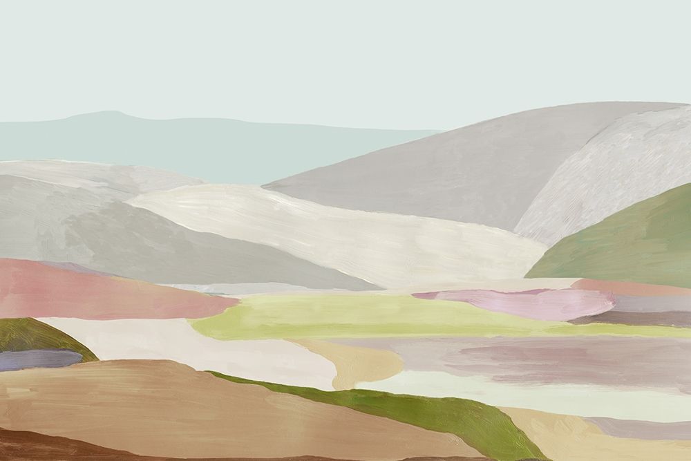 Hills of Light II art print by Tom Reeves for $57.95 CAD