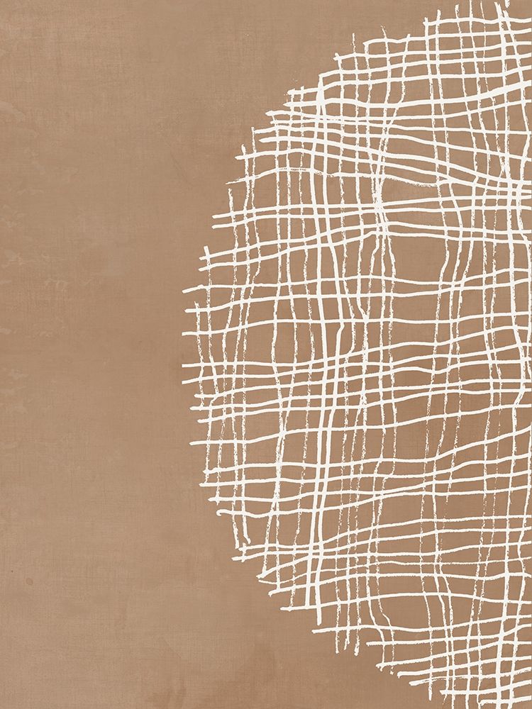 Basket Weave Circle I art print by Tom Reeves for $57.95 CAD