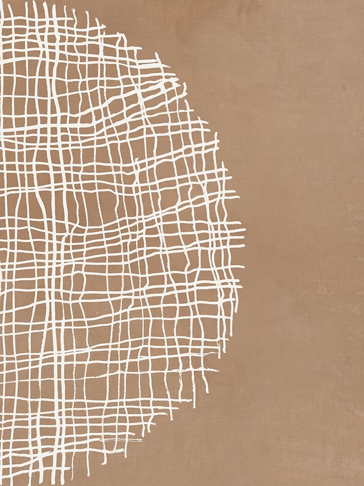 Basket Weave Circle II art print by Tom Reeves for $57.95 CAD