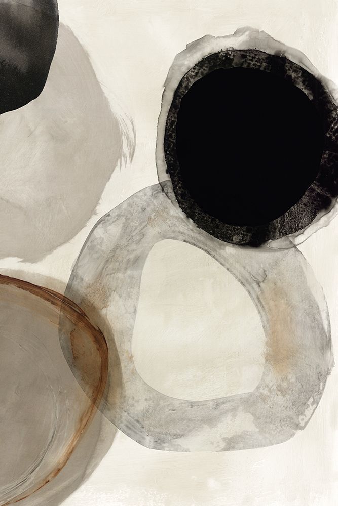 Beige Rings I art print by Tom Reeves for $57.95 CAD