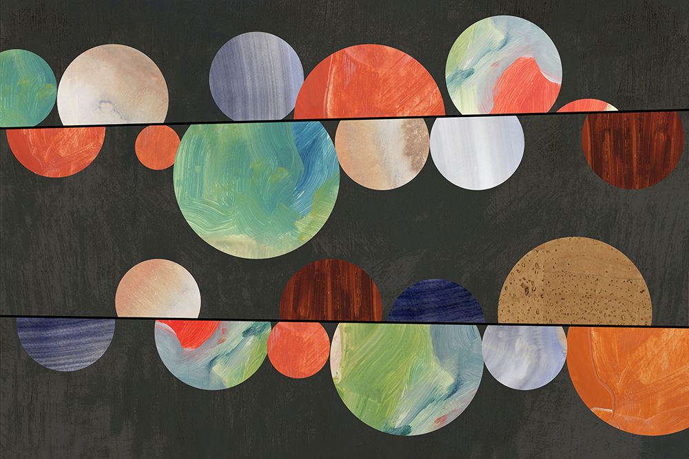 Rainbow Marbles art print by Tom Reeves for $57.95 CAD