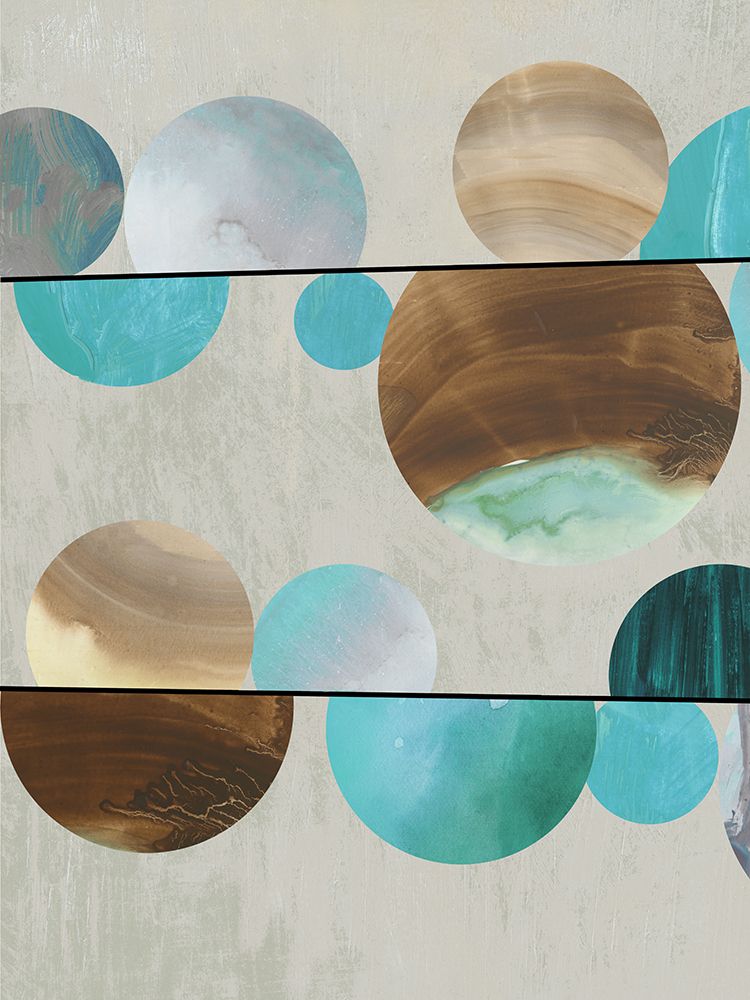 Blue Marbles I art print by Tom Reeves for $57.95 CAD