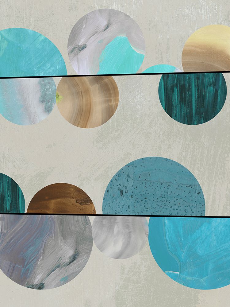 Blue Marbles II art print by Tom Reeves for $57.95 CAD