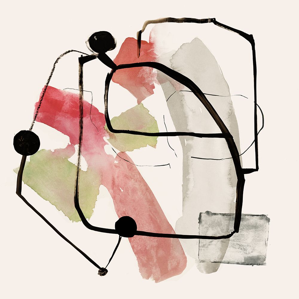 Connected Lines II art print by Tom Reeves for $57.95 CAD