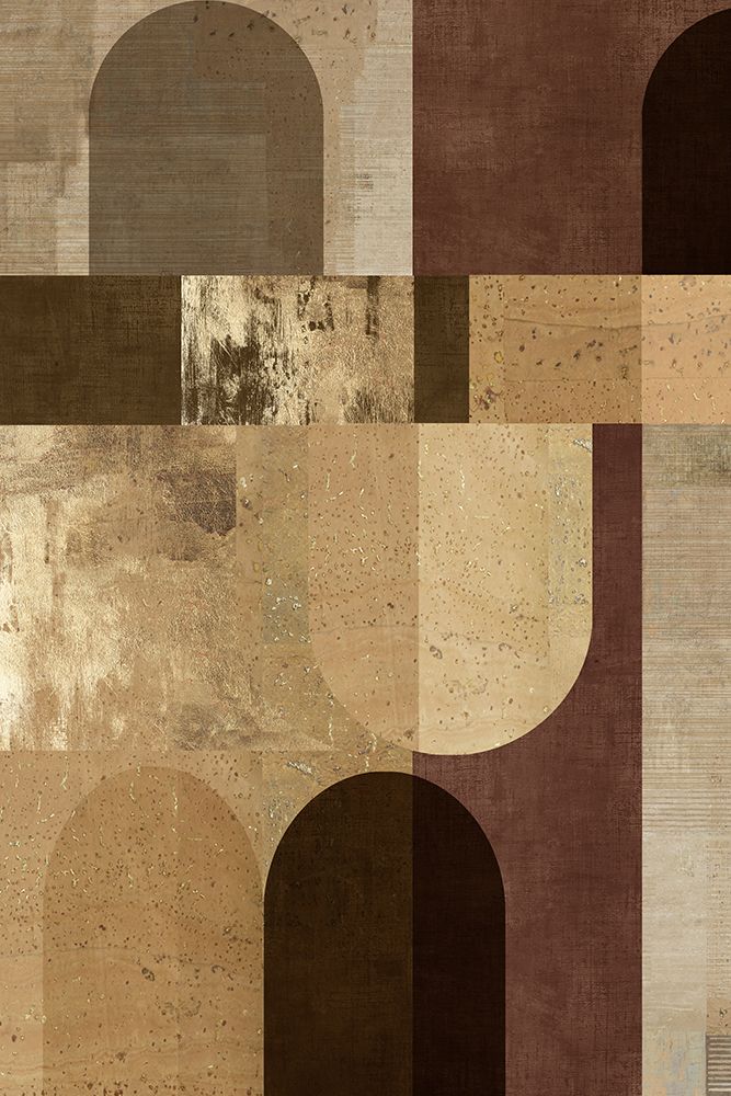 Golden Geo II art print by Tom Reeves for $57.95 CAD