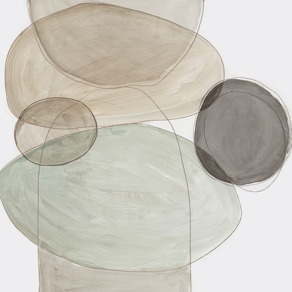 Pebble Stones II art print by Tom Reeves for $57.95 CAD