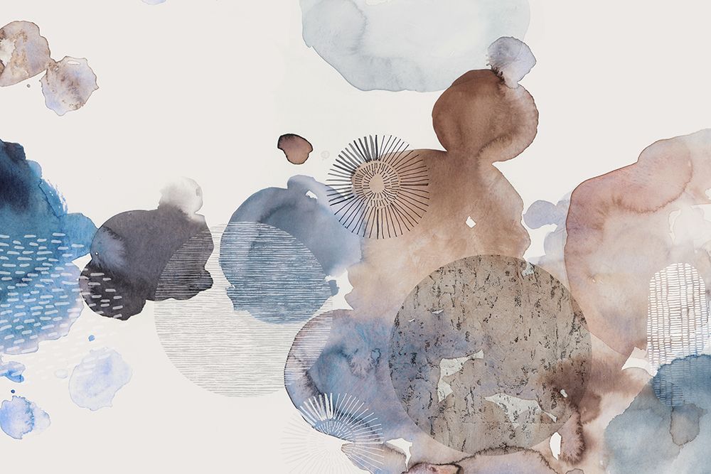 Patterns of Watercolour art print by Tom Reeves for $57.95 CAD