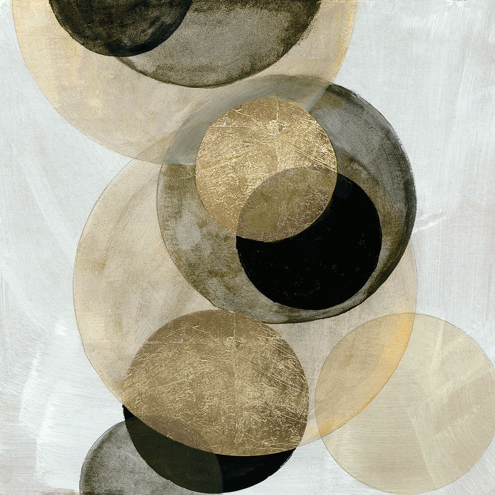 Gold Circles I art print by Tom Reeves for $57.95 CAD