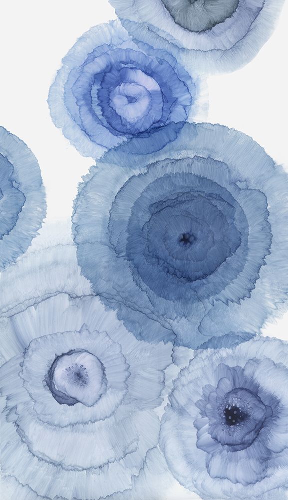 Rings of Blue I art print by Tom Reeves for $57.95 CAD
