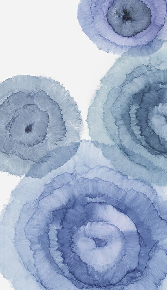 Rings of Blue II art print by Tom Reeves for $57.95 CAD