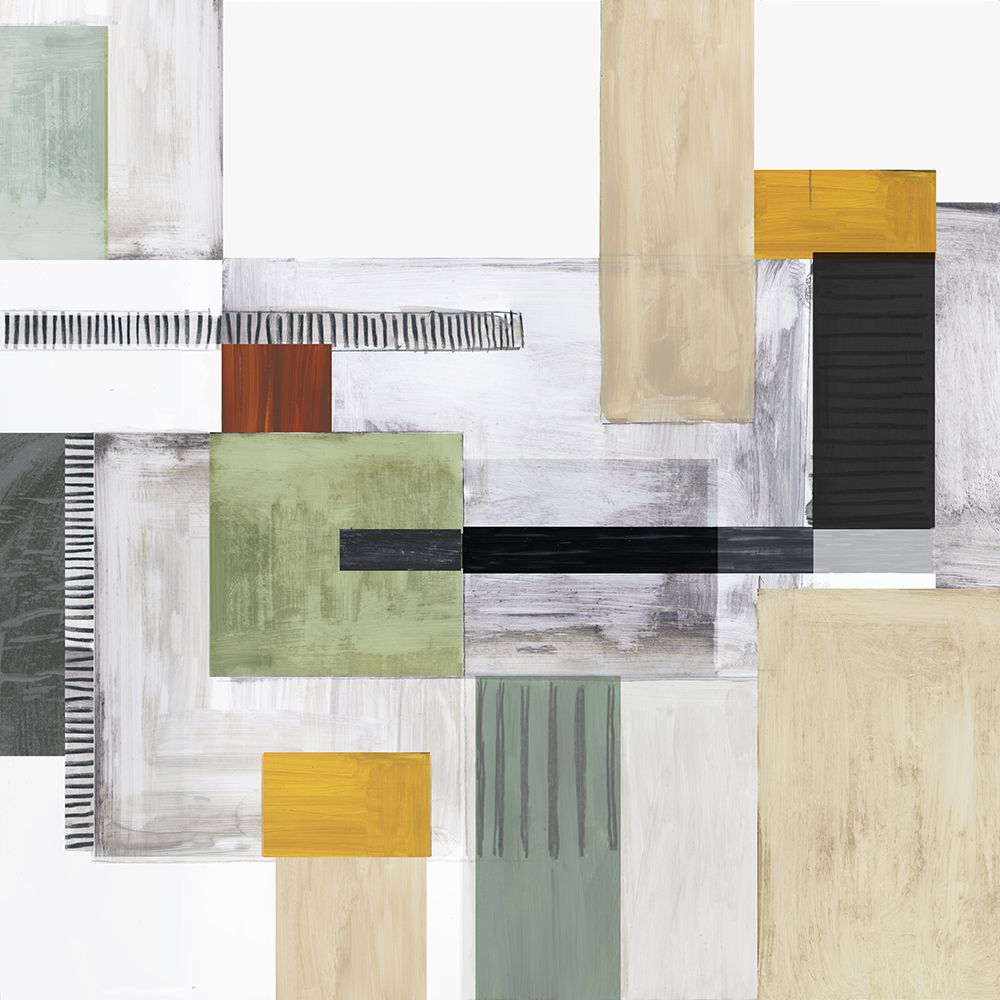 Playful Blocks art print by Tom Reeves for $57.95 CAD
