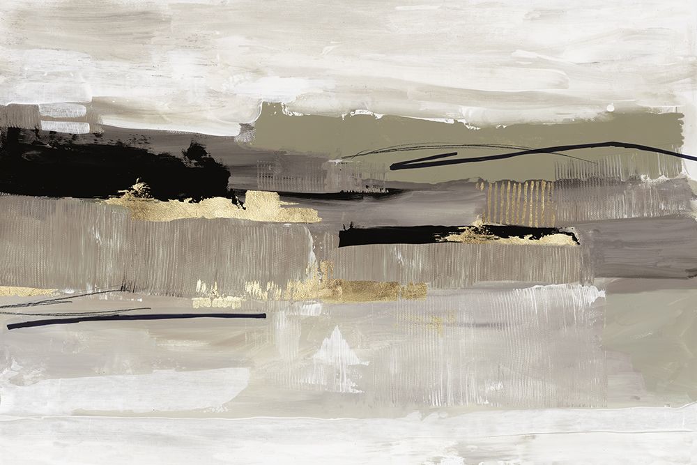 Soft Beige Brushwork art print by Tom Reeves for $57.95 CAD