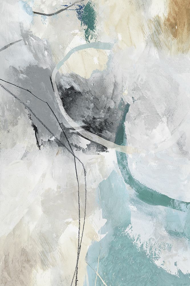 Enigmatic Teal III art print by Tom Reeves for $57.95 CAD
