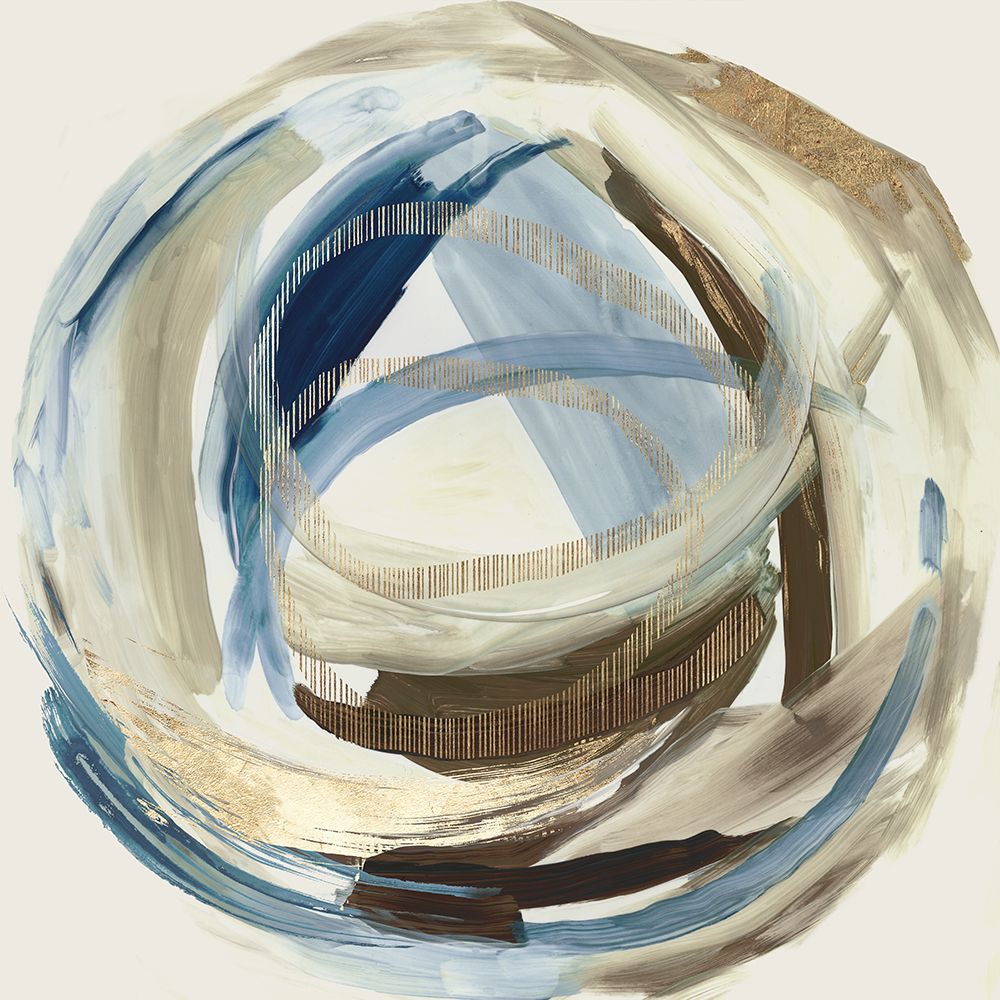 Blue Kaleidoscope I art print by Tom Reeves for $57.95 CAD