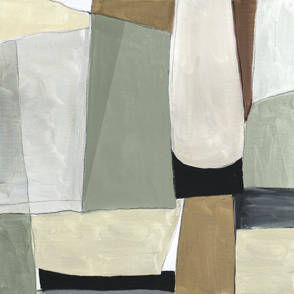 Soft Green Composition I art print by Tom Reeves for $57.95 CAD