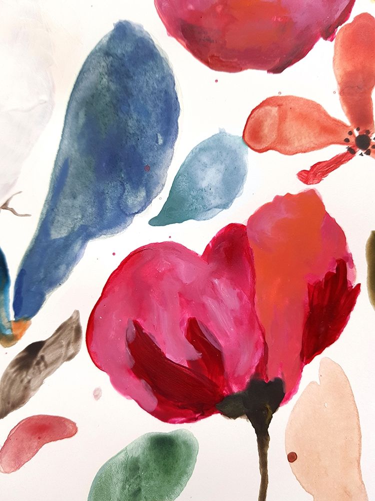Voice of Flowers II art print by Ruth Palmer for $57.95 CAD