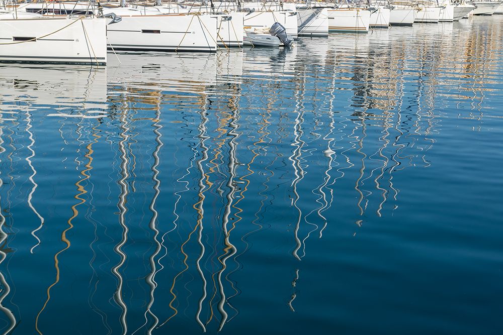 Marseille Boats I art print by Richard Silver for $57.95 CAD