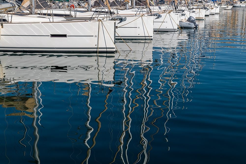 Marseille Boats I art print by Richard Silver for $57.95 CAD