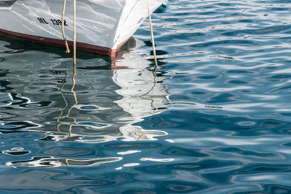 Boat Reflections art print by Richard Silver for $57.95 CAD