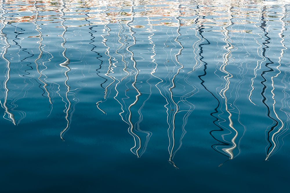Boat Sails Reflections art print by Richard Silver for $57.95 CAD