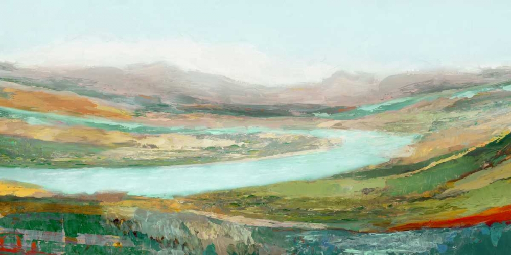 Aerial Landscape art print by Edward Selkirk for $57.95 CAD