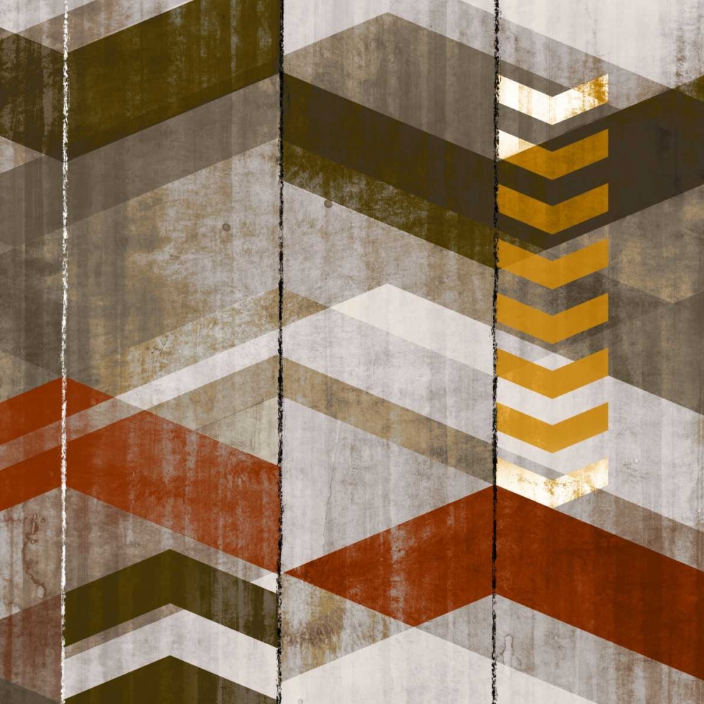 Chevron Serenade III art print by Edward Selkirk for $57.95 CAD