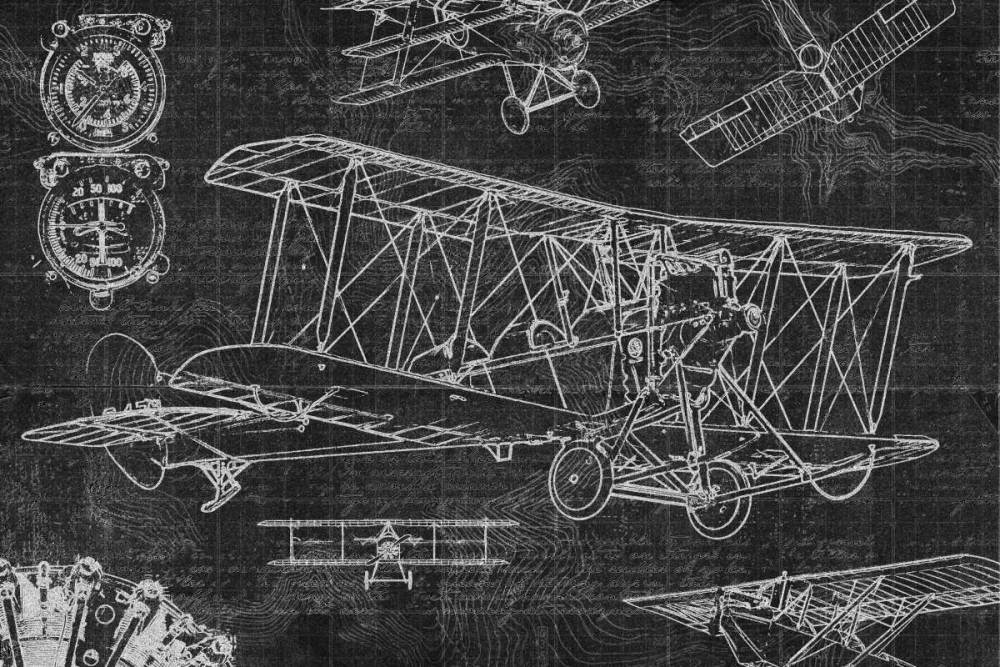 Vintage Aviation II art print by Edward Selkirk for $57.95 CAD