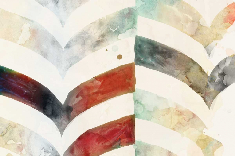 Chevron Evening art print by Edward Selkirk for $57.95 CAD