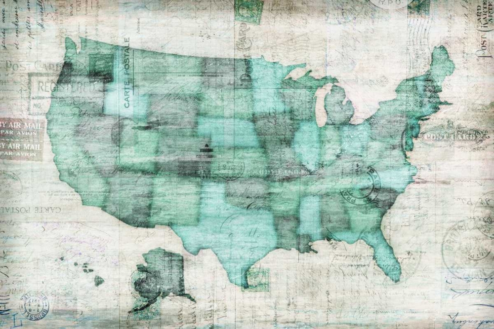 USA art print by Edward Selkirk for $57.95 CAD