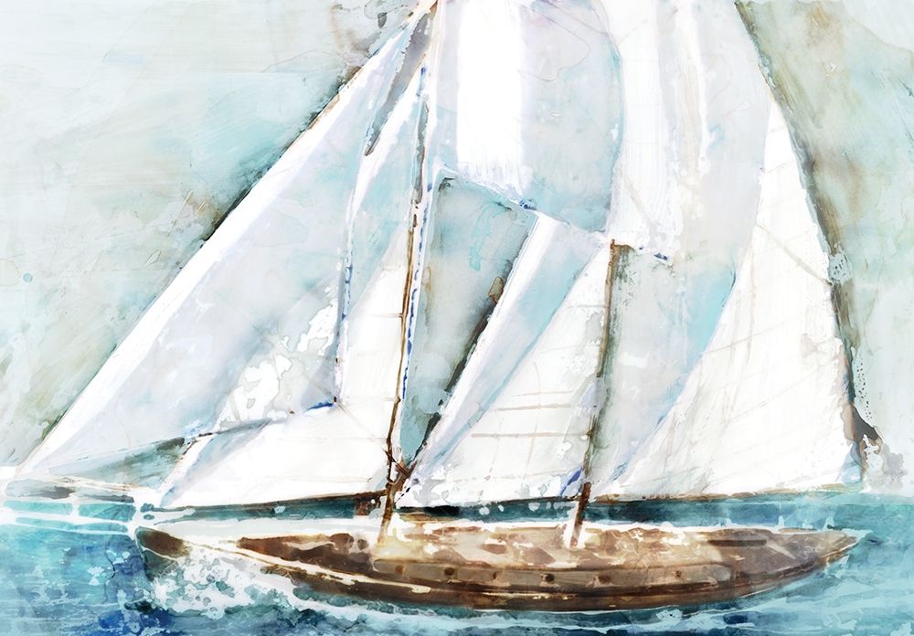Big Bad Sailboat art print by Edward Selkirk for $57.95 CAD