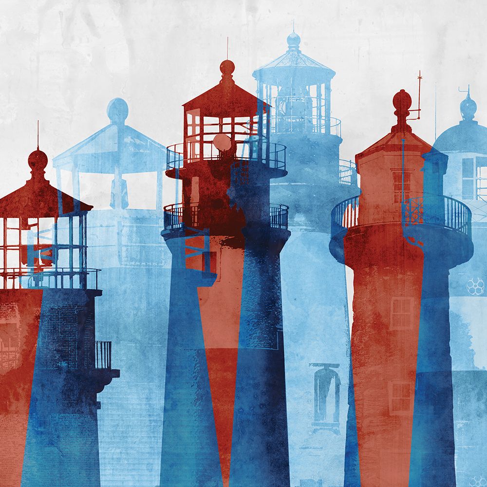 Lighthouse I art print by Edward Selkirk for $57.95 CAD