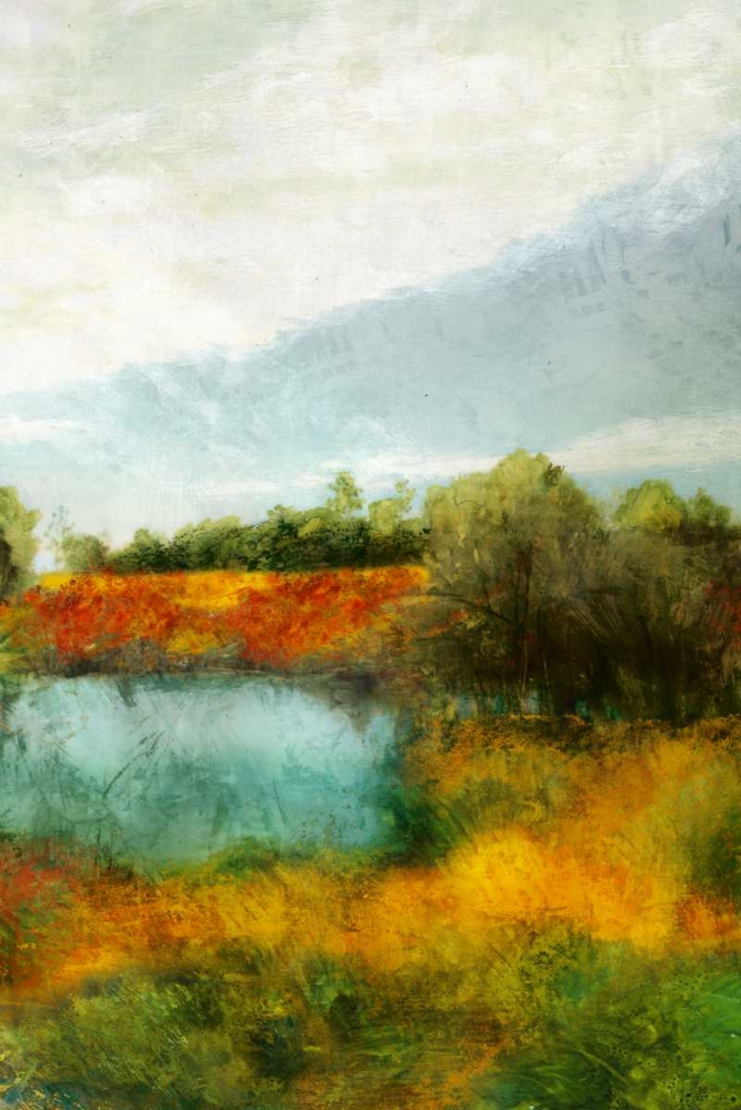 Bronze Horizon I art print by Matina Theodosiu for $57.95 CAD