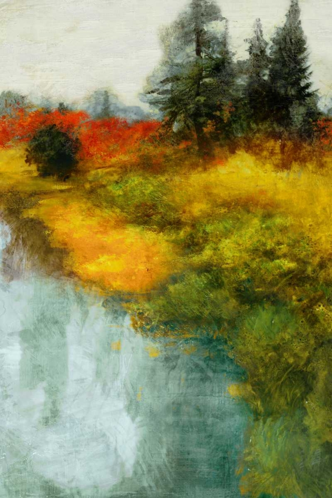 Bronze Horizon II art print by Matina Theodosiu for $57.95 CAD