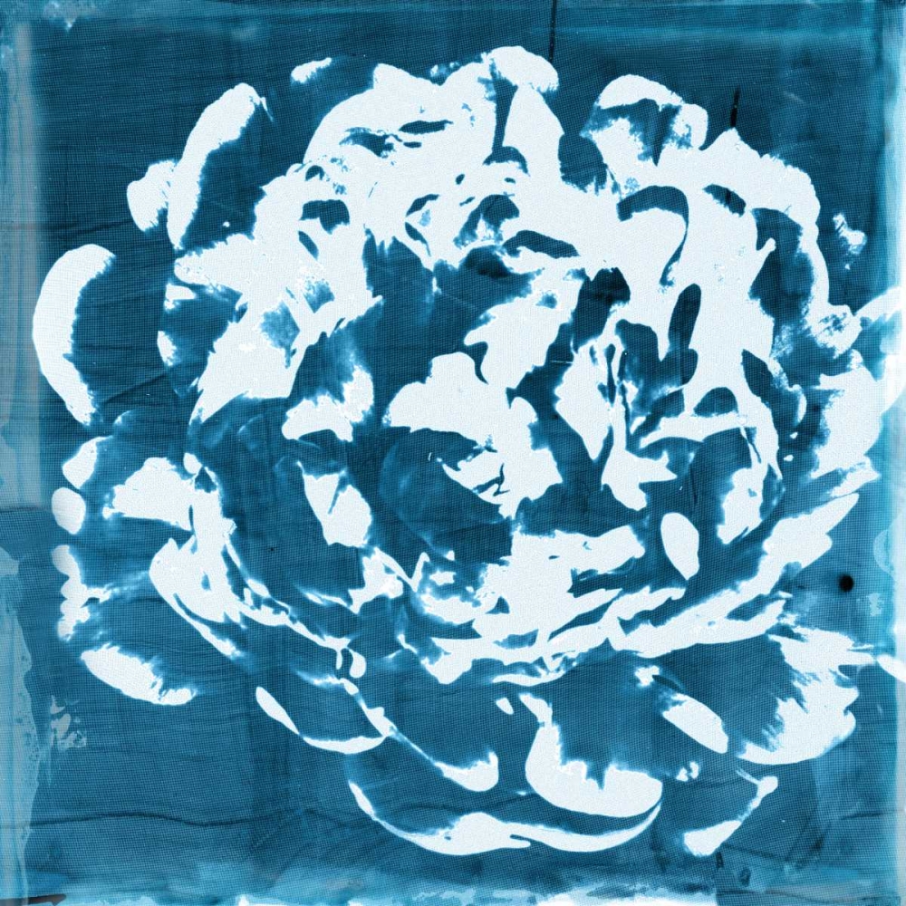 Indigo Floret III art print by Matina Theodosiou for $57.95 CAD