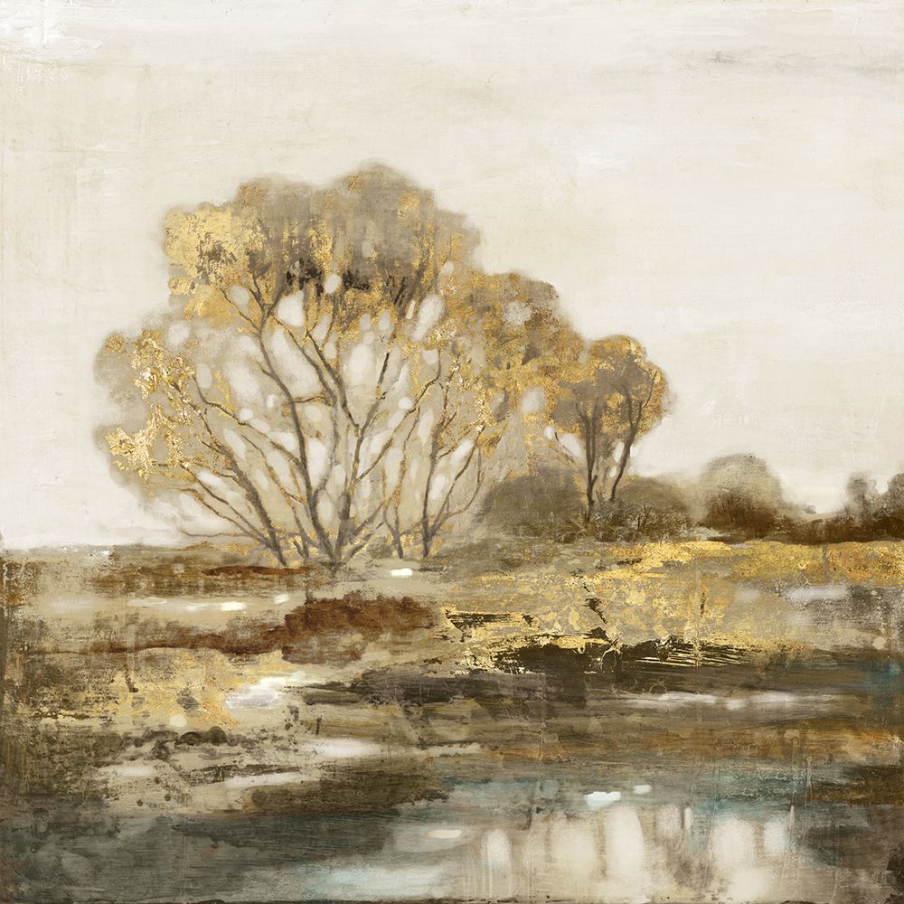 Golden Forest I art print by Matina Theodosiou for $57.95 CAD