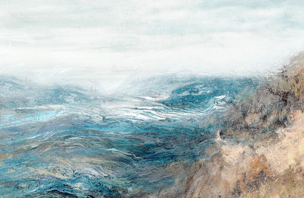 Rippling Away II art print by Matina Theodosiou for $57.95 CAD