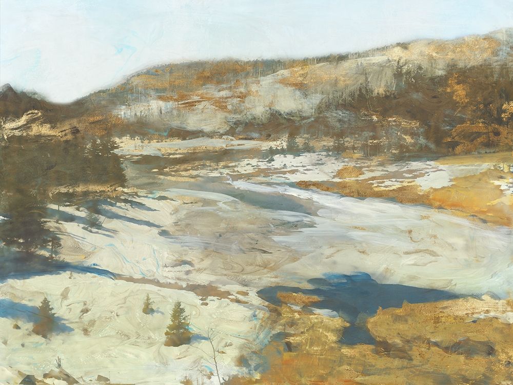Snovy Hills art print by Matina Theodosiou for $57.95 CAD