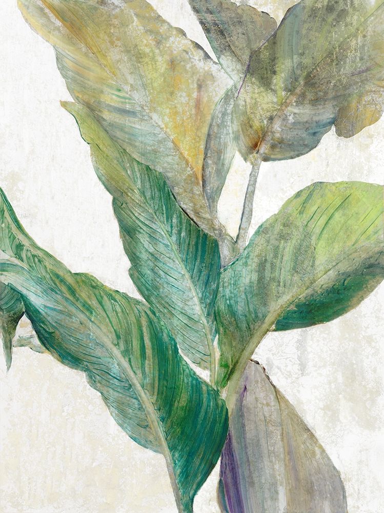 Tropical Greenary I art print by Matina Theodosiou for $57.95 CAD