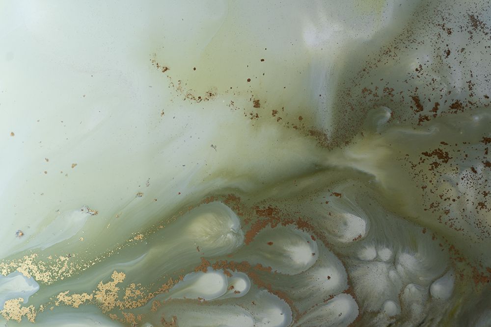 Cascade of Green art print by Petra Meikle for $57.95 CAD