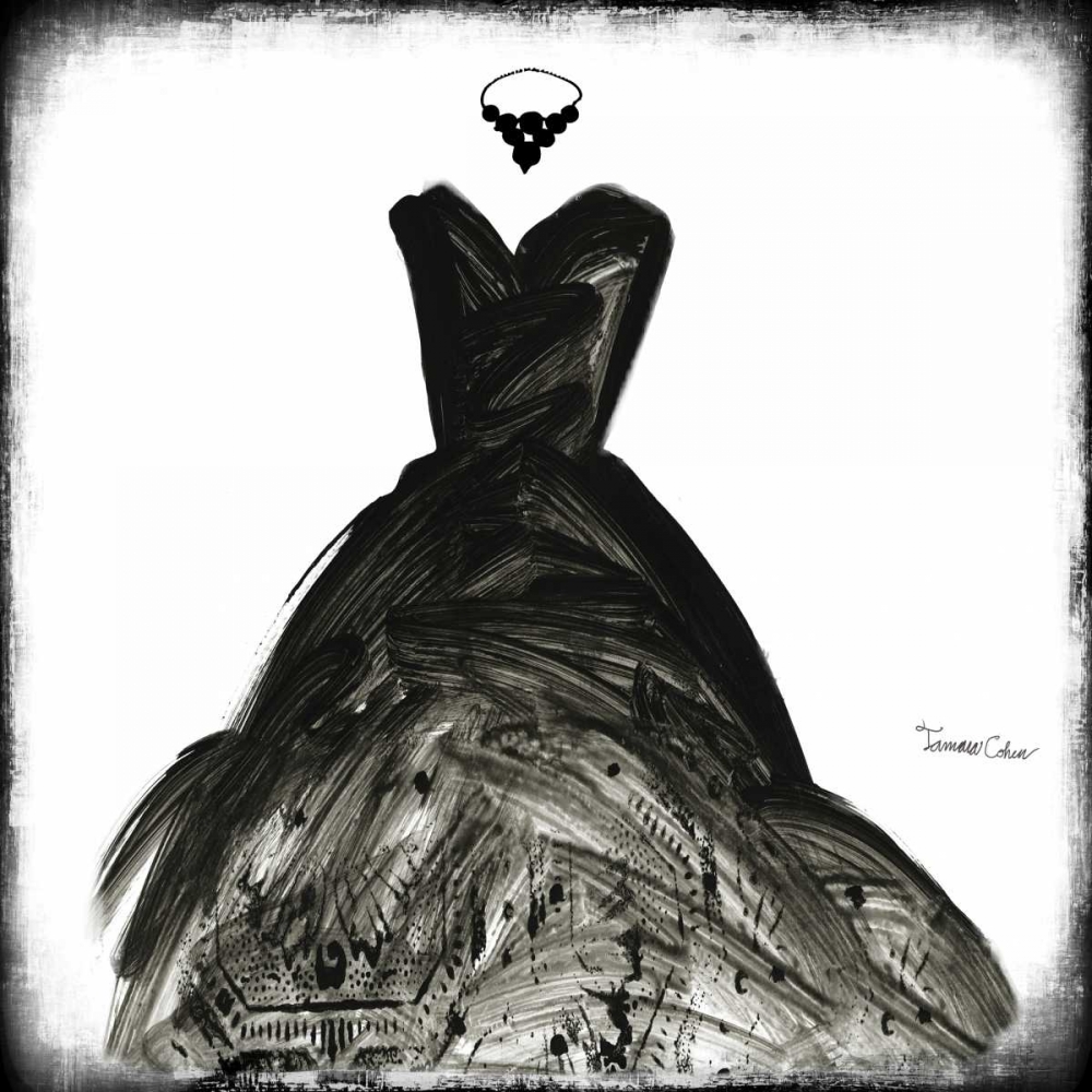 Black Dress II art print by Tamara Cohen for $57.95 CAD